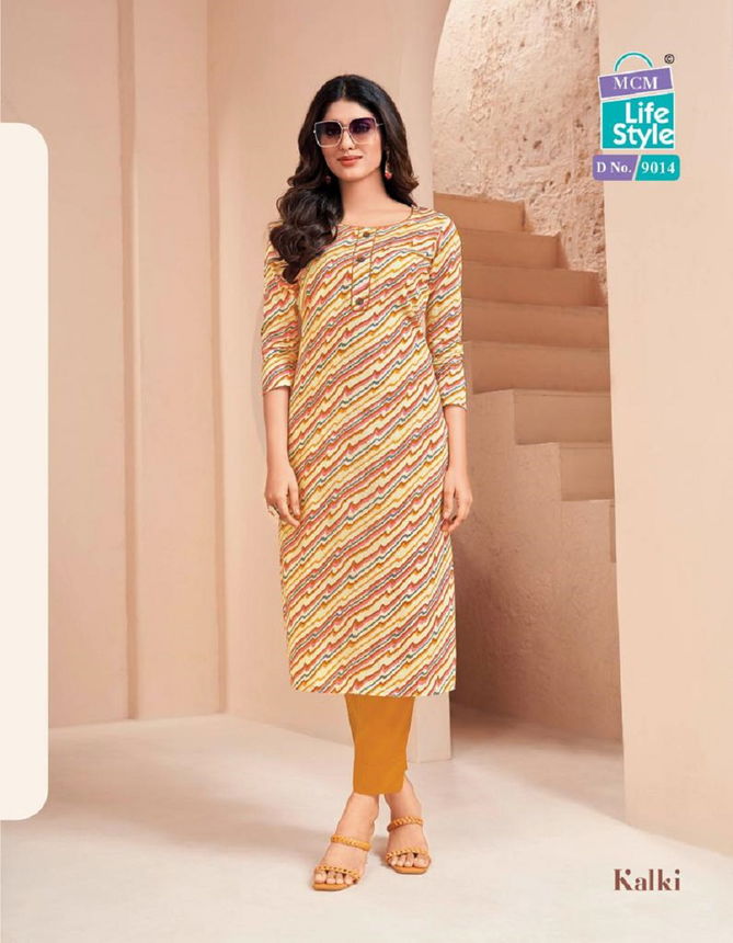 Mcm Kalki Vol 3 Printed Kurtis Catalog